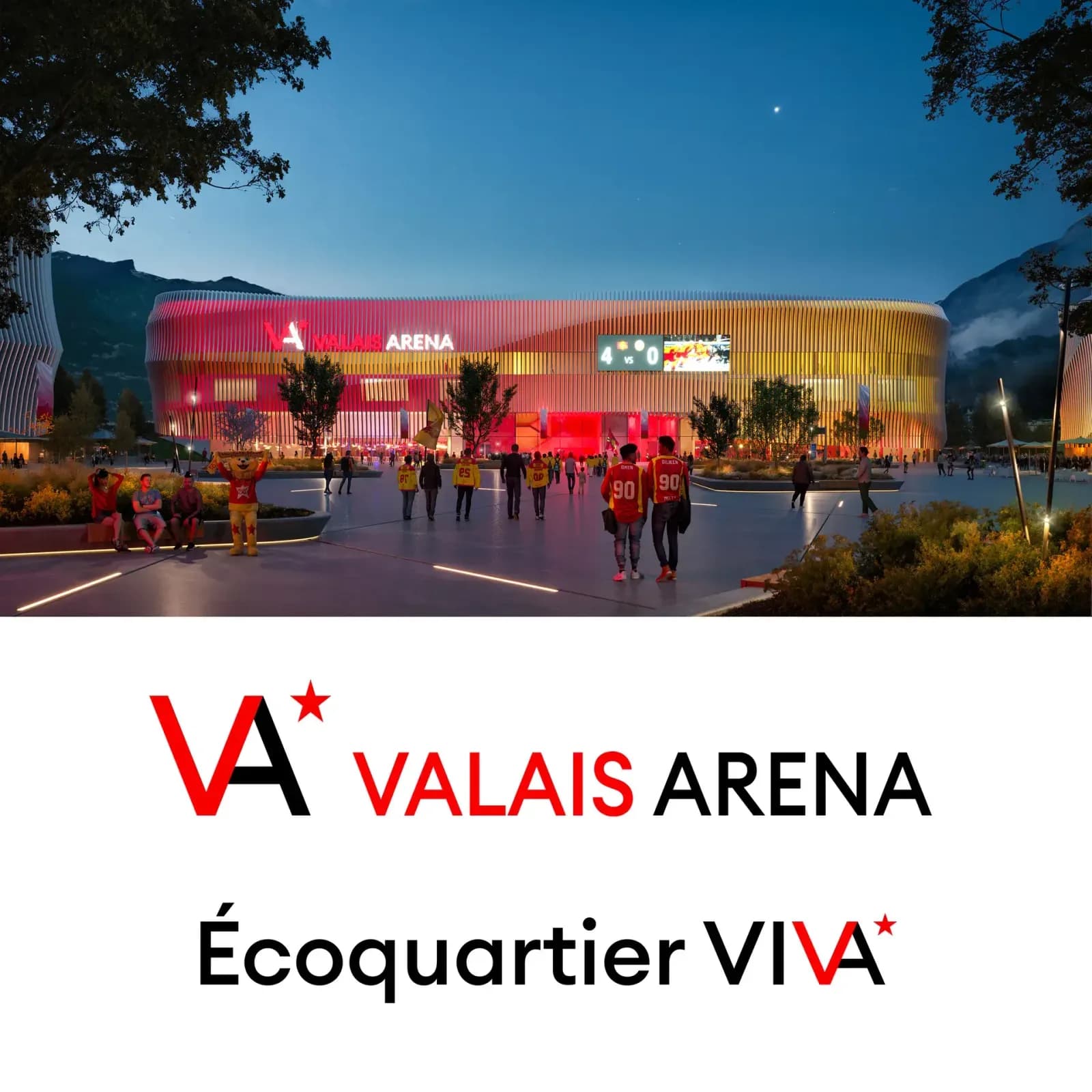 Valais Arena - Ecoquartier Viva