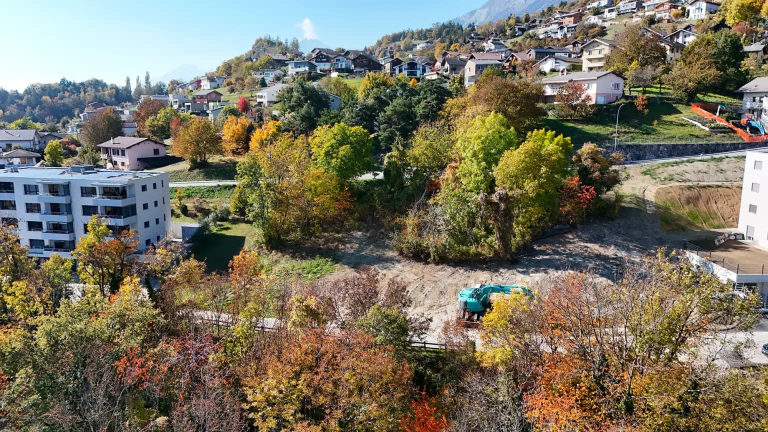 Ethéria, Ayent — le quartier de Blignou