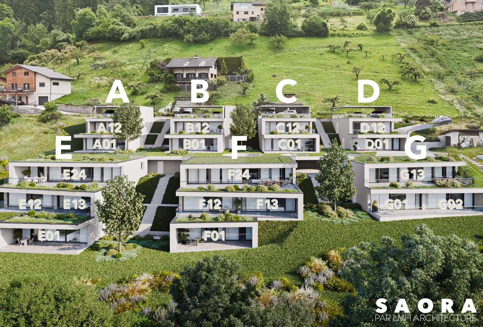 SAORA, Salins — plan de vente